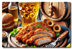 Stocherkahn Tübingen. Schmidt's Stocherkahnfahrten Schnitzel Party