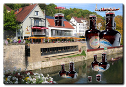 Stocherkahn Tübingen. Schmidt's Stocherkahnfahrten Bier Gourmet-Fahrt